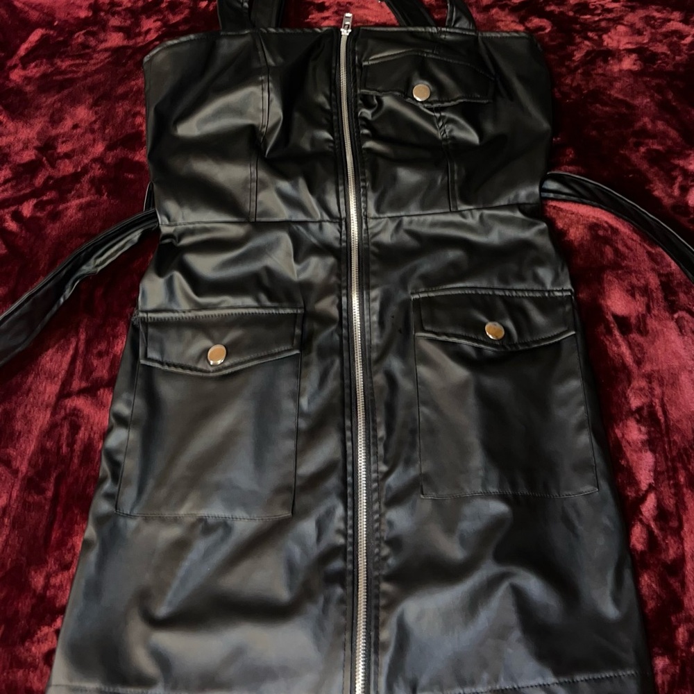 New Look Black Leather Jacket